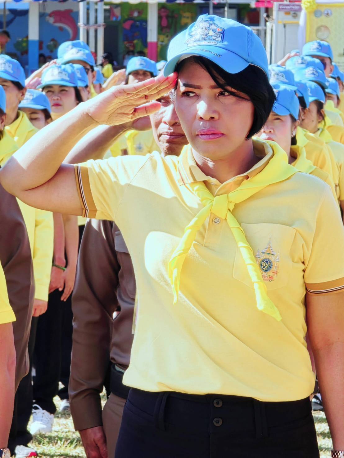 จิตอาสาพระราชทาน จังหวัดสกลนคร ทำความดีด้วยหัวใจ จัดกิจกรรมจิตอาสาออกให้บริการประชาชน มอบถุงพระราชทานเนื่องในวันคล้ายวันพระบรมราชสมภพ พระบาทสมเด็จพระบรมชนกาธิเบศร มหาภูมิพลอดุลยเดชมหาราช บรมนาถบพิตร วันชาติ และวันพ่อแห่งชาติ