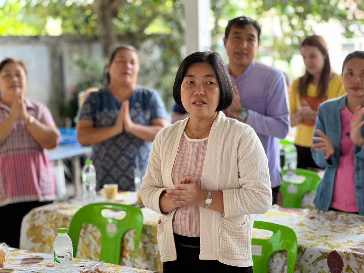 พช.สกลนคร ประชุมขับเคลื่อนการดำเนินงานองค์กรคุณธรรม มุ่งมั่น ส่งเสริม คุณธรรม “พอเพียง วินัย สุจริต จิตอาสา กตัญญู
