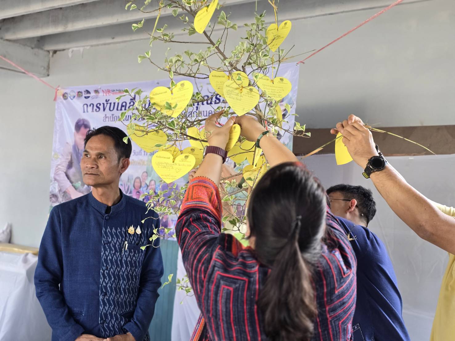 พช.สกลนคร ประชุมขับเคลื่อนการดำเนินงานองค์กรคุณธรรม มุ่งมั่น ส่งเสริม คุณธรรม “พอเพียง วินัย สุจริต จิตอาสา กตัญญู