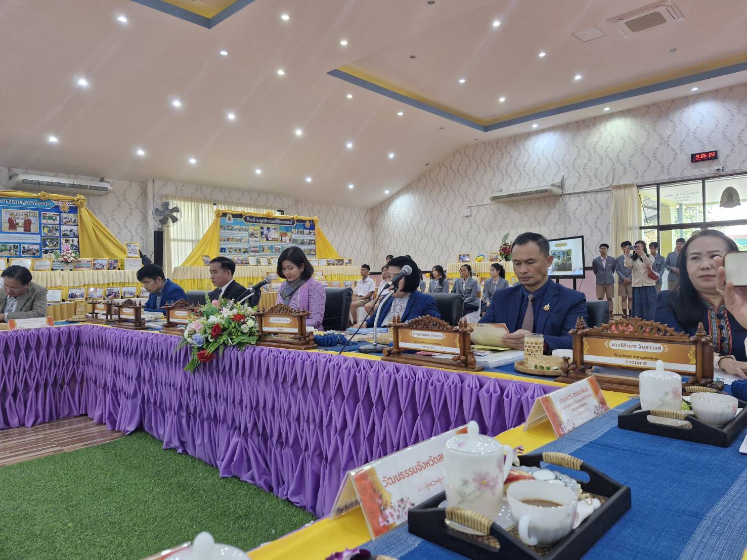 พช.สกลนคร : ร่วมต้อนรับคณะกรรมการการประเมินและคัดเลือกนักเรียนเพื่อรับรางวัลพระราชทานระดับการศึกษาขั้นพื้นฐาน ปีการศึกษา ๒๕๖๗ (ระดับจังหวัด)