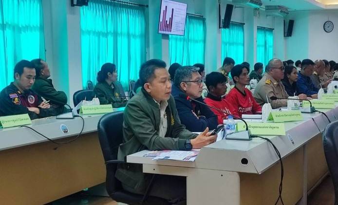 🎯พช.สกลนคร : ร่วมประชุมป้องกันและแก้ไขปัญหาไฟป่า หมอกควันและฝุ่นละอองขนาดเล็ก pm 2.5 ครั้งที่ 1/2567