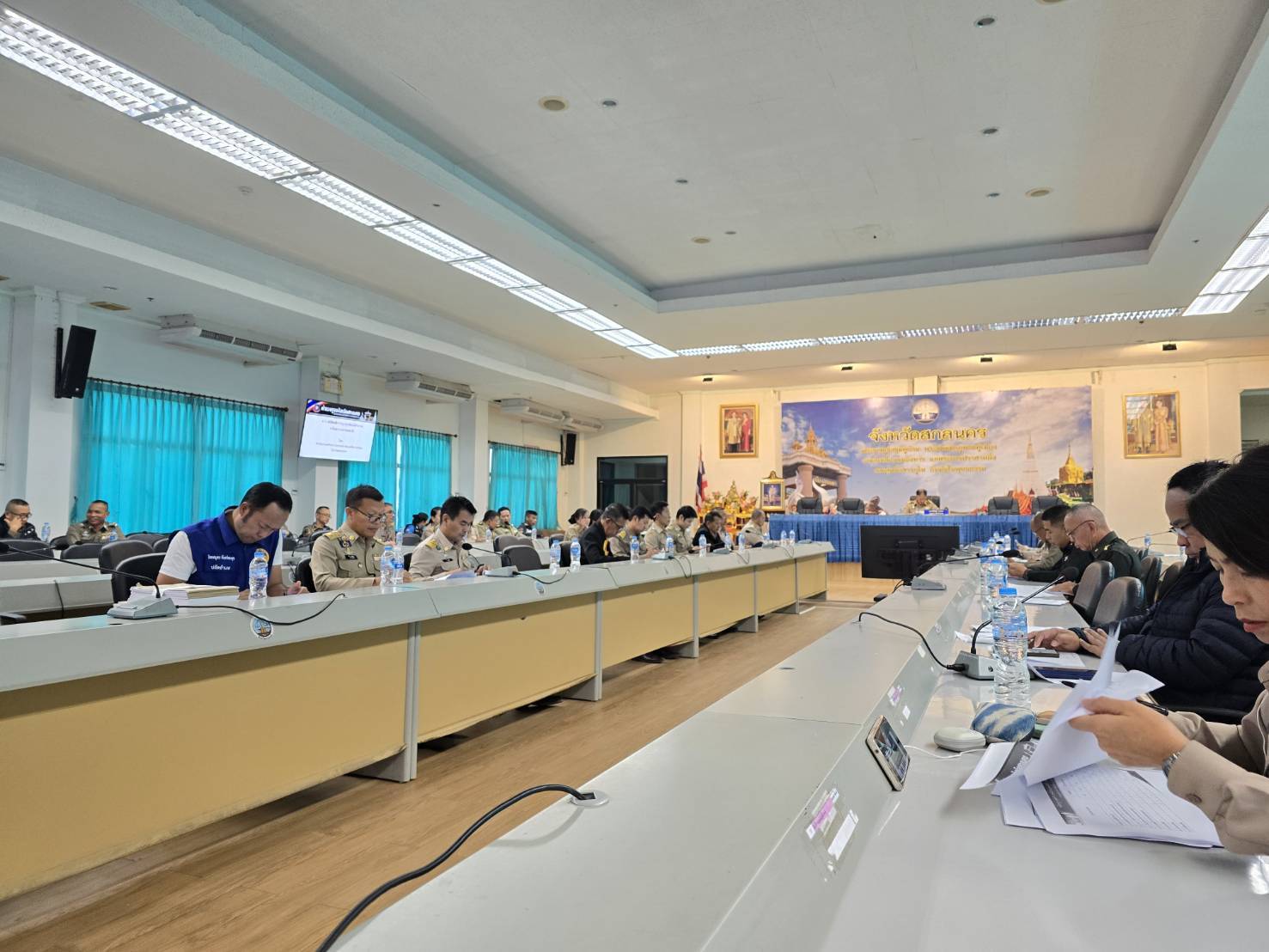 พช.สกลนคร ประชุมคณะทำงานโครงการบูรณาการป้องกันและปราบปรามยาเสพติดจังหวัดสกลนคร (ศอ.ปส.จ.สน.)