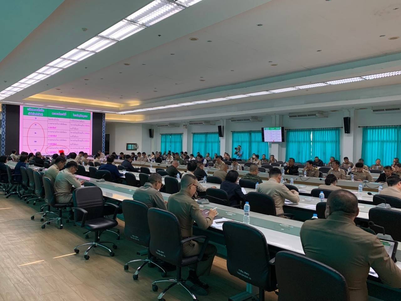 พช.สกลนคร ประชุมคณะทำงานโครงการบูรณาการป้องกันและปราบปรามยาเสพติดจังหวัดสกลนคร (ศอ.ปส.จ.สน.)