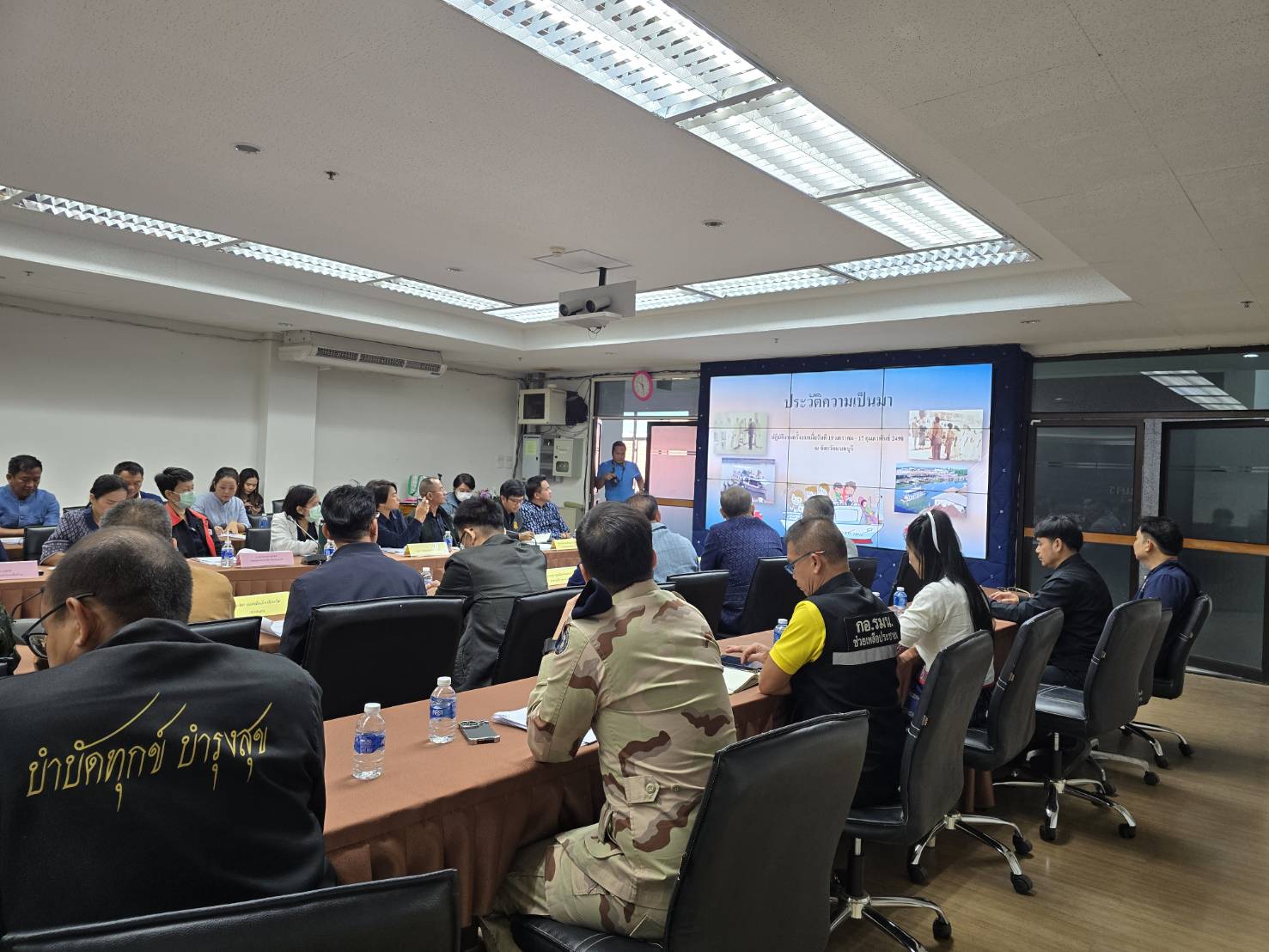 📢จังหวัดสกลนคร : เตรียมความพร้อมจัดกิจกรรมหน่วยแพทย์เคลื่อนที่ตามรอยพระราชดำริเรือพระราชทานเวช พาหน์ระดับจังหวัด