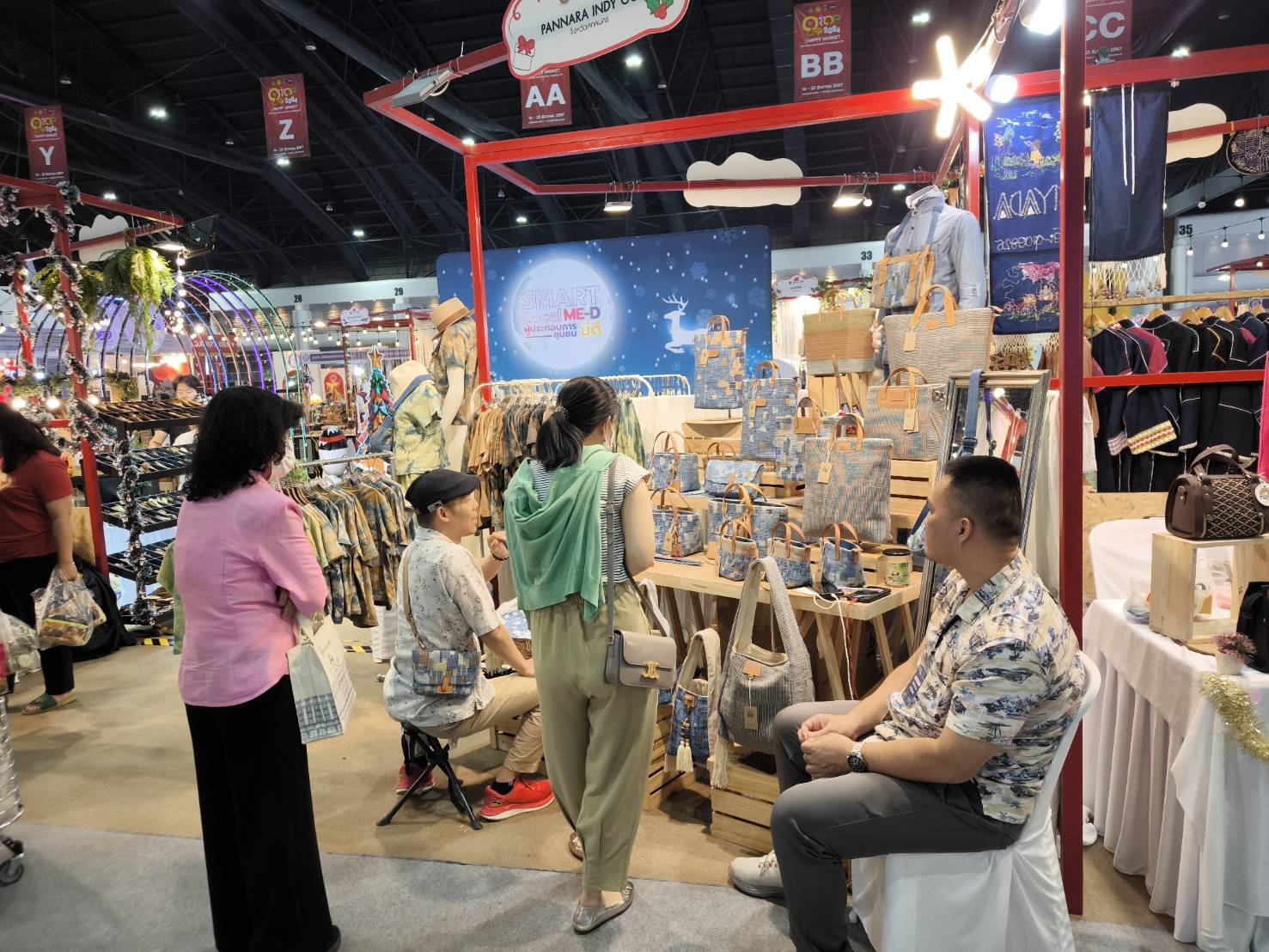 9 วัน 9 ล้าน ขอขอบคุณลูกค้าทุกท่านที่ร่วม “มอบความสุข ด้วยของขวัญล้ำค่า จากภูมิปัญญาไทย” ในงาน “OTOP City 2024 Happy Market” ระหว่างวันที่ 14 – 22 ธันวาคม 2667 นี้ ณ ชาเลนเจอร์ฮอลล์ 1-3 ศูนย์แสดงสินค้าและการประชุมอิมแพ็ค เมืองทองธานี
