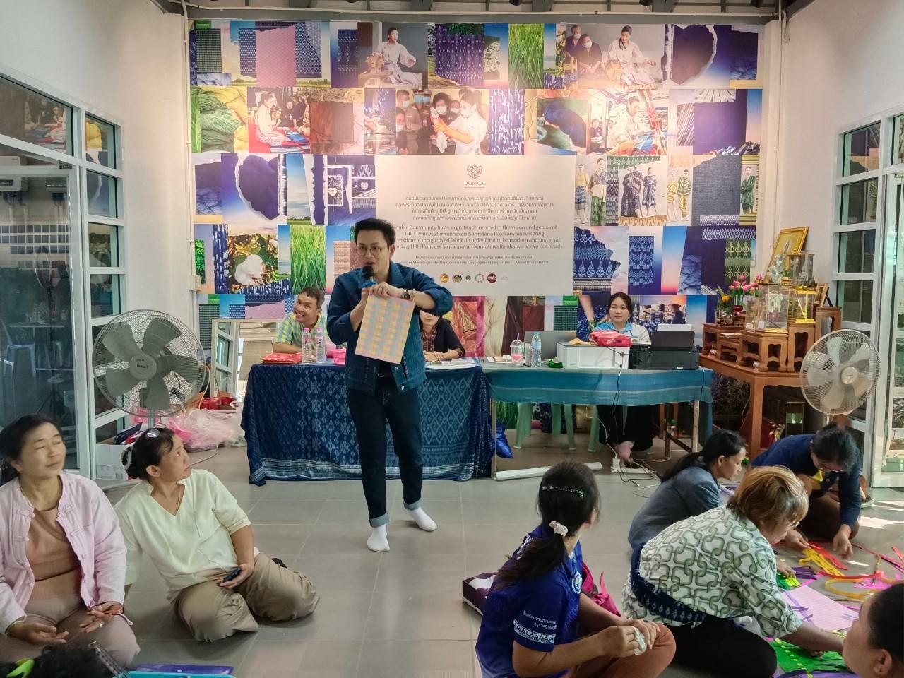 📢จังหวัดสกลนคร : ยกระดับมรดกแห่งภูมิปัญญา ดอนกอยโมเดล สู่การพัฒนาที่ยั่งยืน กิจกรรมหลักที่ 1 ฝึกอบรมการยกระดับมรดกแห่งภูมิปัญญา ดอนกอยโมเดล