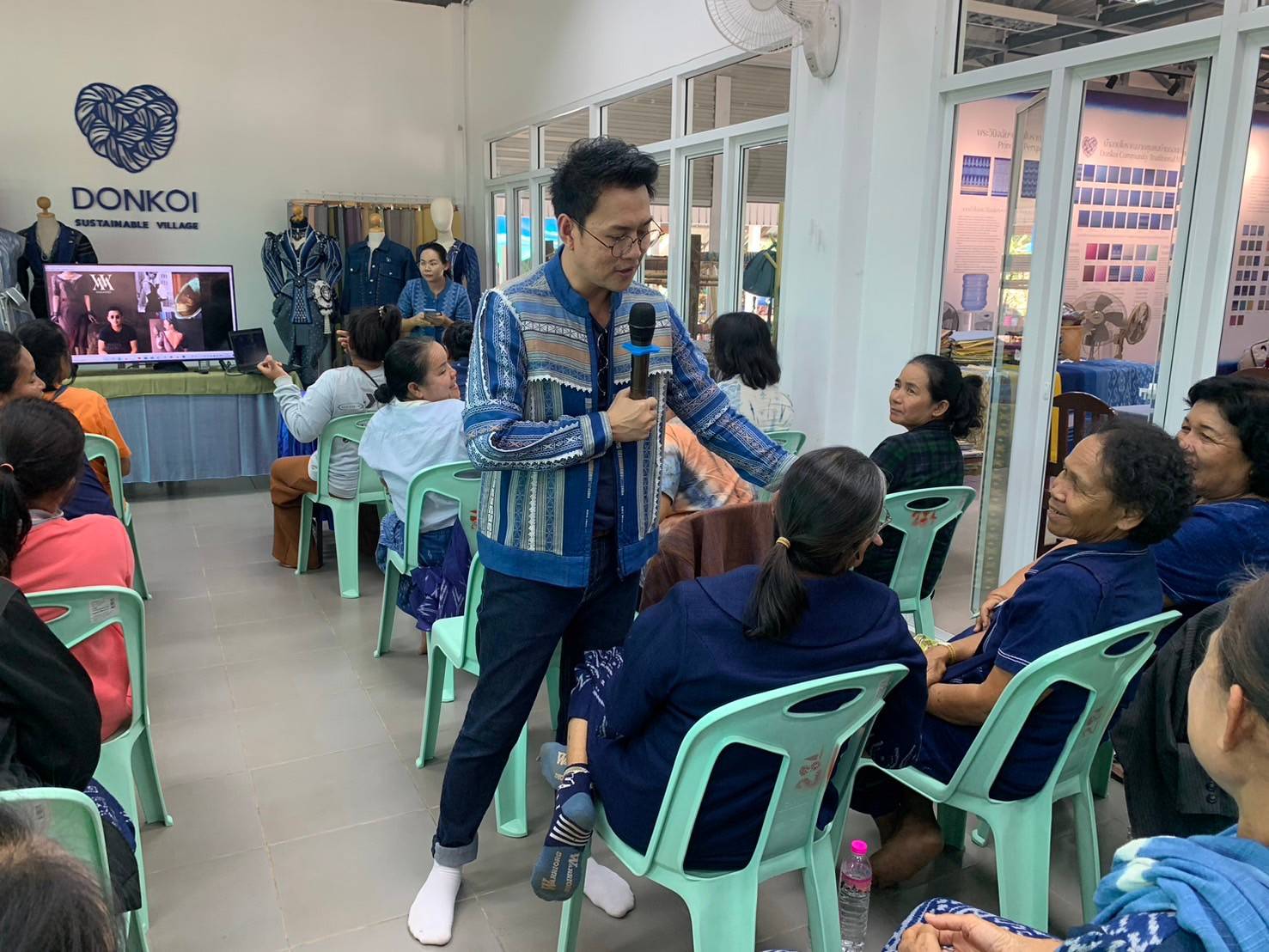 📢จังหวัดสกลนคร : ยกระดับมรดกแห่งภูมิปัญญา ดอนกอยโมเดล สู่การพัฒนาที่ยั่งยืน กิจกรรมหลักที่ 1 ฝึกอบรมการยกระดับมรดกแห่งภูมิปัญญา ดอนกอยโมเดล