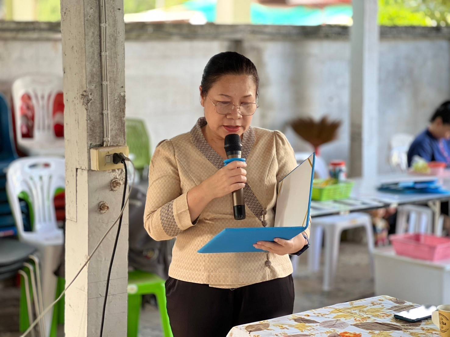 พช.สกลนคร ประชุมขับเคลื่อนการดำเนินงานองค์กรคุณธรรม มุ่งมั่น ส่งเสริม คุณธรรม “พอเพียง วินัย สุจริต จิตอาสา กตัญญู