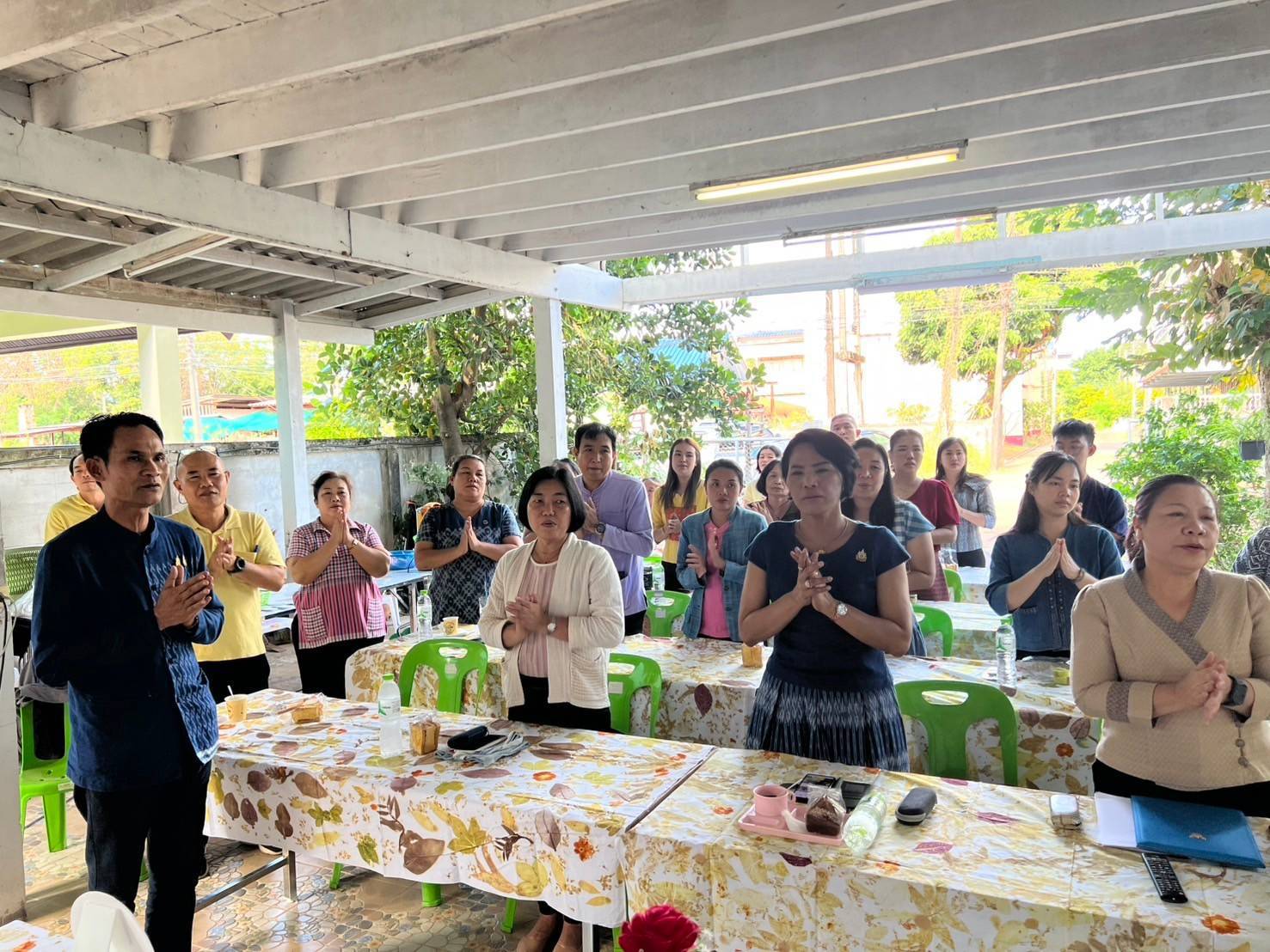 พช.สกลนคร ประชุมขับเคลื่อนการดำเนินงานองค์กรคุณธรรม มุ่งมั่น ส่งเสริม คุณธรรม “พอเพียง วินัย สุจริต จิตอาสา กตัญญู