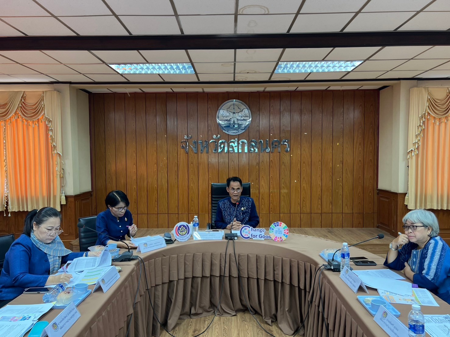 📢พช.สกลนคร : ประชุมผู้บริหารและนักวิชาการพัฒนาชุมชนจังหวัดสกลนคร ครั้งที่ ๑๒/๒๕๖๗ ประจำเดือน ธันวาคม ๒๕๖๗ ณ ห้องเทสรังสี ชั้น ๒ ศาลากลางจังหวัดสกลนคร
