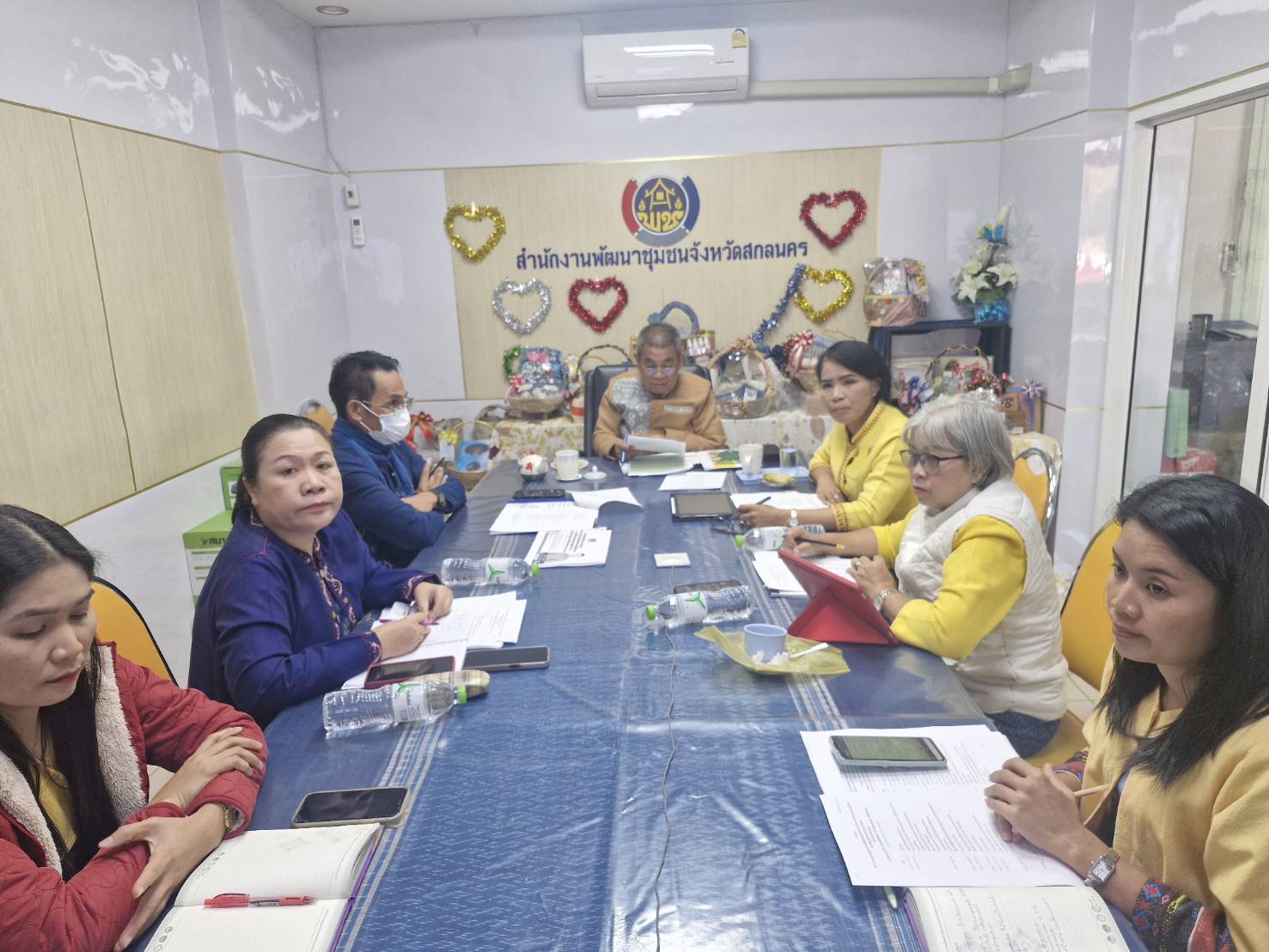📢 พช.สกลนคร : ร่วมประชุมเชิงปฏิบัติการการดำเนินงานตามมาตรการปรับปรุงประสิทธิภาพในการปฏิบัติราชการและตัวชี้วัดการประเมินผลการปฏิบัติราชการ กรมการพัฒนาชุมชน ประจำปีงบประมาณ พ.ศ.2568 (ผ่านระบบวีดีทัศน์ทางไกล)
