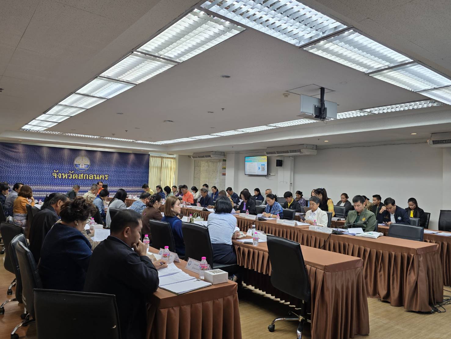 📢พช.สกลนคร : ร่วมประชุมคณะกรรมการบริหารงานจังหวัดสกลนครแบบบูรณาการ(ก.บ.จ.)สกลนคร ครั้งที่ 1/2568 วันพุธที่ 8 มกราคม 2568