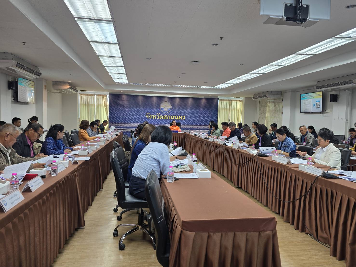 📢พช.สกลนคร : ร่วมประชุมคณะกรรมการบริหารงานจังหวัดสกลนครแบบบูรณาการ(ก.บ.จ.)สกลนคร ครั้งที่ 1/2568 วันพุธที่ 8 มกราคม 2568