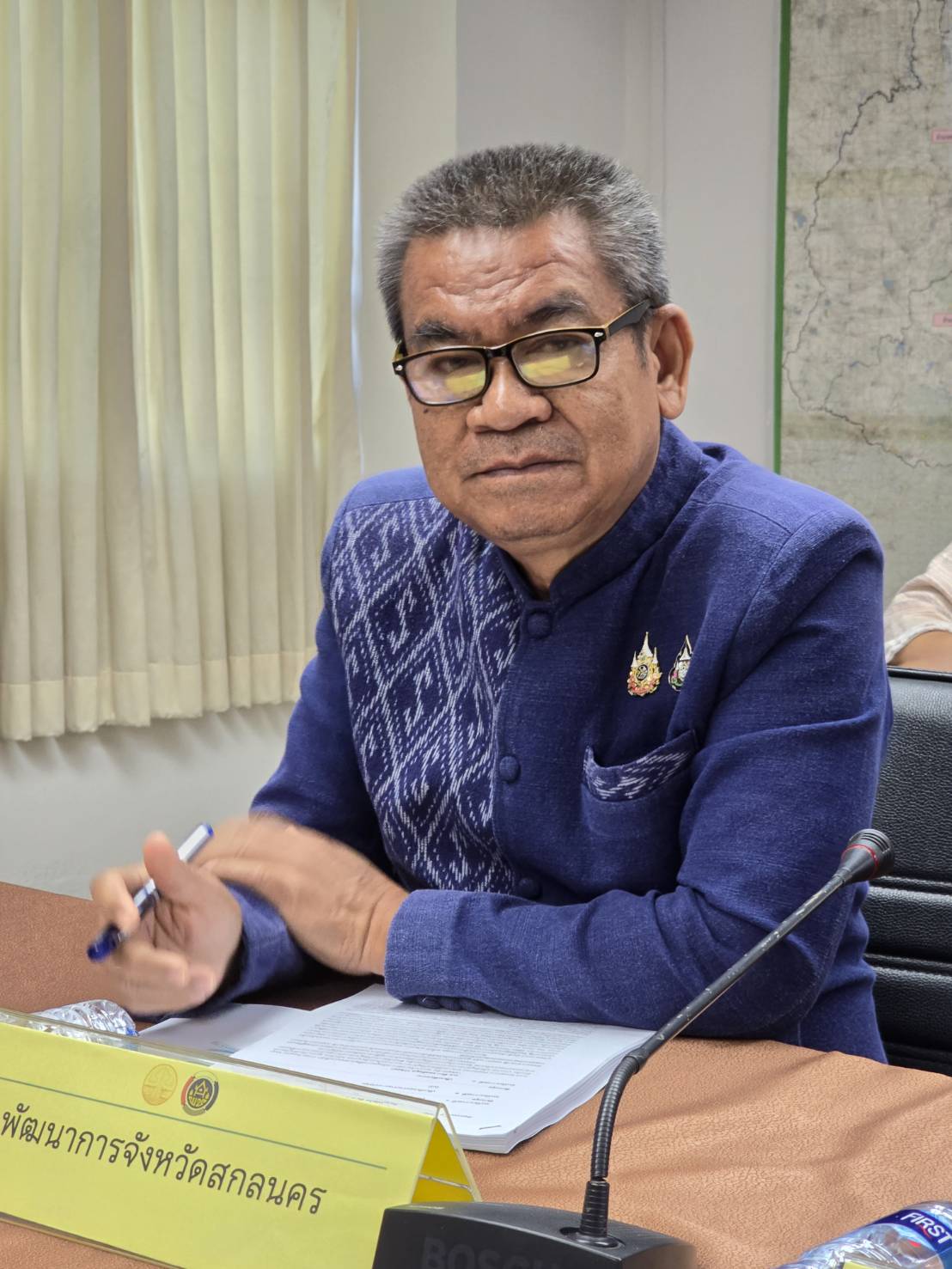📢จังหวัดสกลนคร : จัดประชุมคณะกรรมการบริหารศูนย์อำนวยการขจัดความยากจนและพัฒนาคนทุกช่วงวัยอย่างยั่งยืนตามหลักปรัชญาของเศรษฐกิจพอเพียงจังหวัดสกลนคร (คณะกรรมการ ศจพ.จ.) เพื่อส่งเสริมการบูรณาการกลไกการขับเคลื่อนการขจัดความยากจนระดับจังหวัด ตามโครงการส่งเสริมการบูรณาการกลไกการขับเคลื่อนการขจัดความยากจน ปี 2568