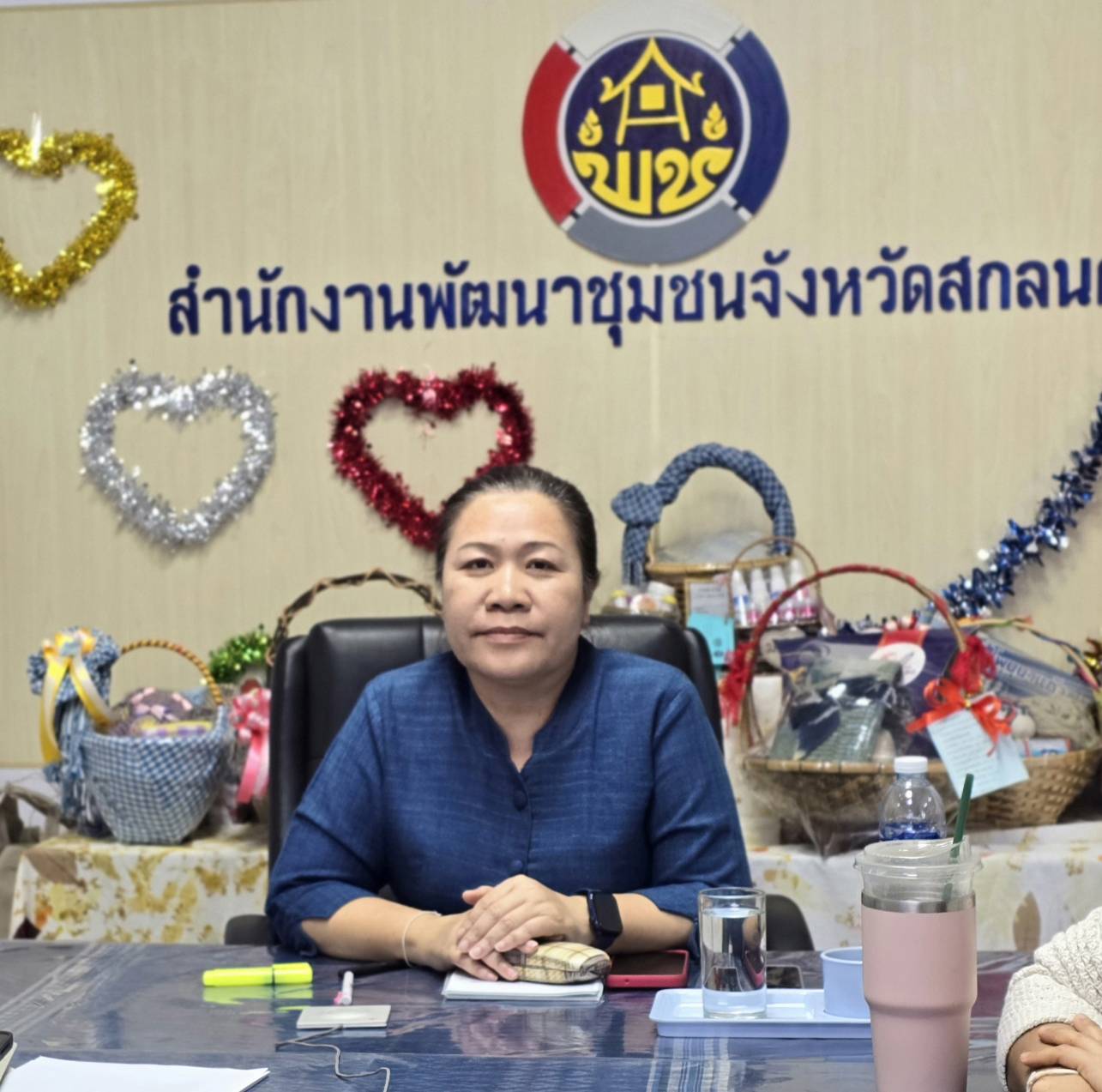 📢พช.สกลนคร : ร่วมประชุมขับเคลื่อนโครงการพัฒนาชุมชนใสสะอาด ประจำปีงบประมาณ พ.ศ. 2568