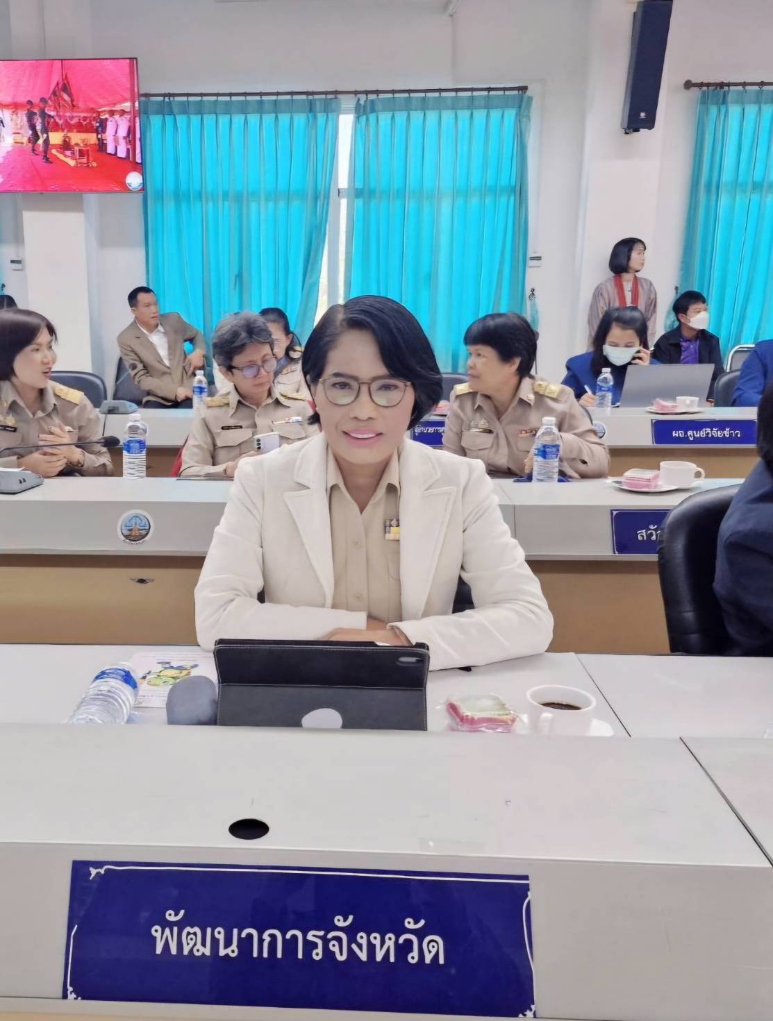 🏘พช.สกลนคร : ร่วมการประชุมคณะกรมการจังหวัดและหัวหน้าส่วนราชการประจำจังหวัดสกลนคร ประจำเดือน มกราคม 2568