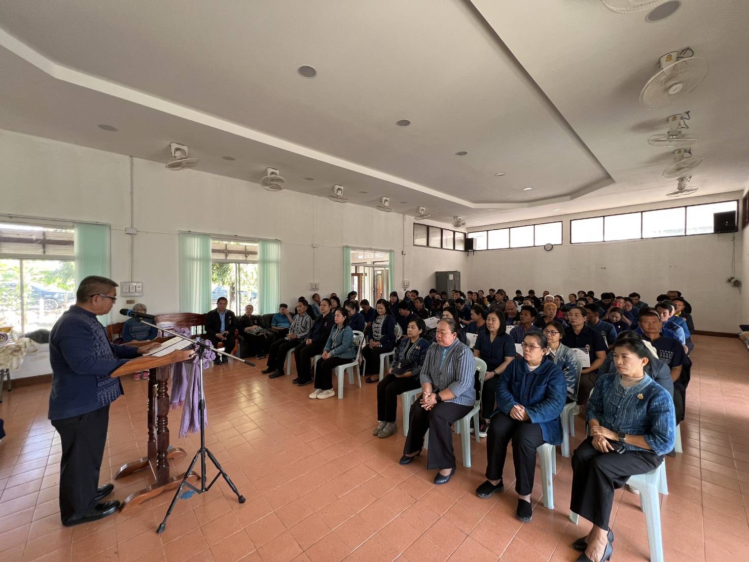🏘พช.สกลนคร : จัดกิจกรรมเนื่องในวาระครบรอบ 56 ปี โครงการพัฒนาผู้นำอาสาพัฒนาชุมชน ประจำปี 2568 “อช.รวมใจ ขจัดภัยแก้จน พัฒนาชุมชนอย่างพอเพียง”