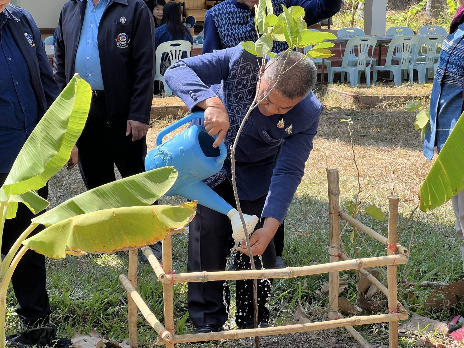 🏘พช.สกลนคร : จัดกิจกรรมเนื่องในวาระครบรอบ 56 ปี โครงการพัฒนาผู้นำอาสาพัฒนาชุมชน ประจำปี 2568 “อช.รวมใจ ขจัดภัยแก้จน พัฒนาชุมชนอย่างพอเพียง”