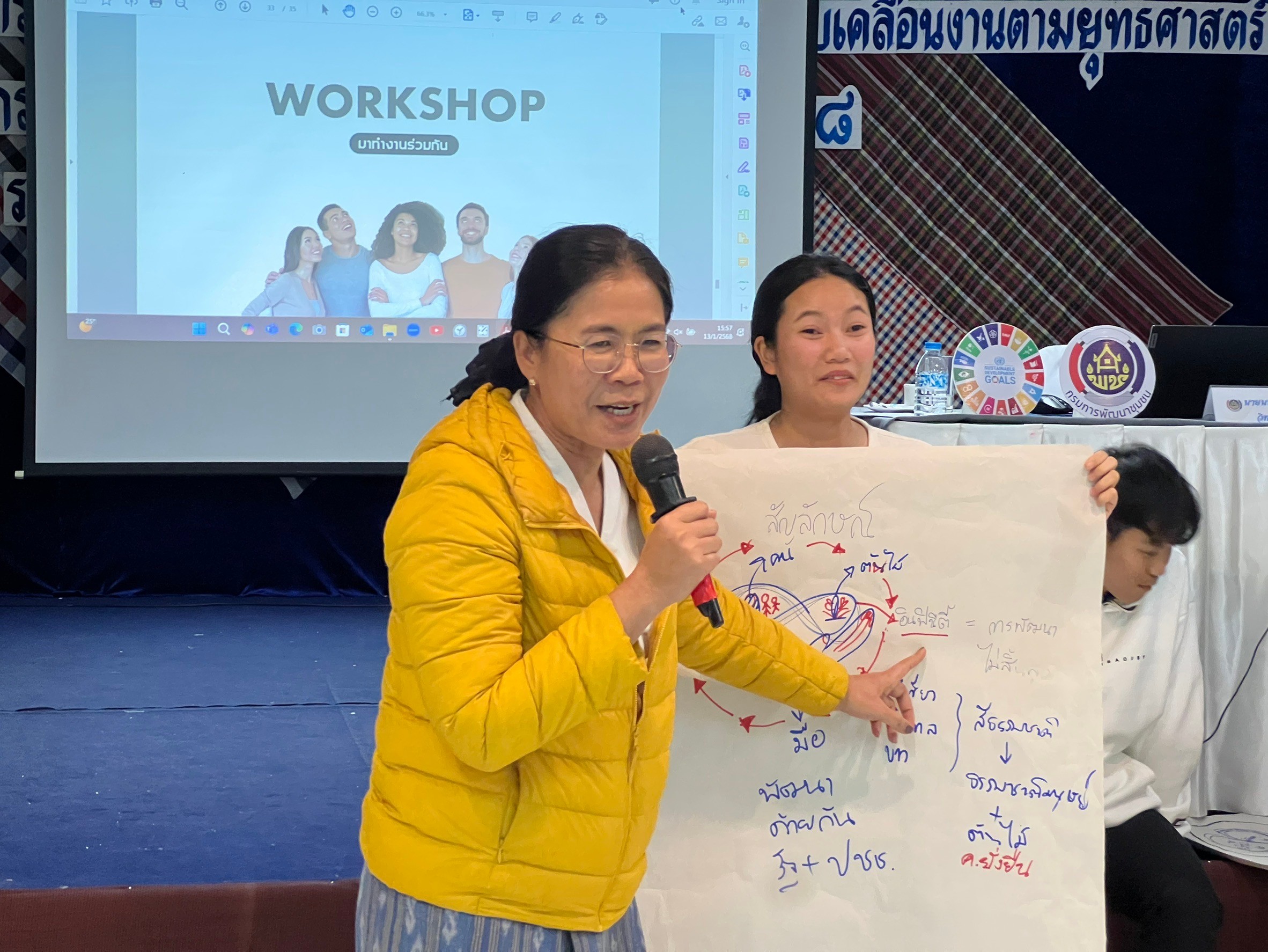 พช.สกลนคร ประชุม จนท.ขับเคลื่อนงานตามยุทธศาสตร์กรมการพัฒนาชุมชน และงานนโยบาย ปี 68 วางเป้างาน พช.มีคุณภาพ ยกระดับการพัฒนาคุณภาพชีวิตคนสกลนคร