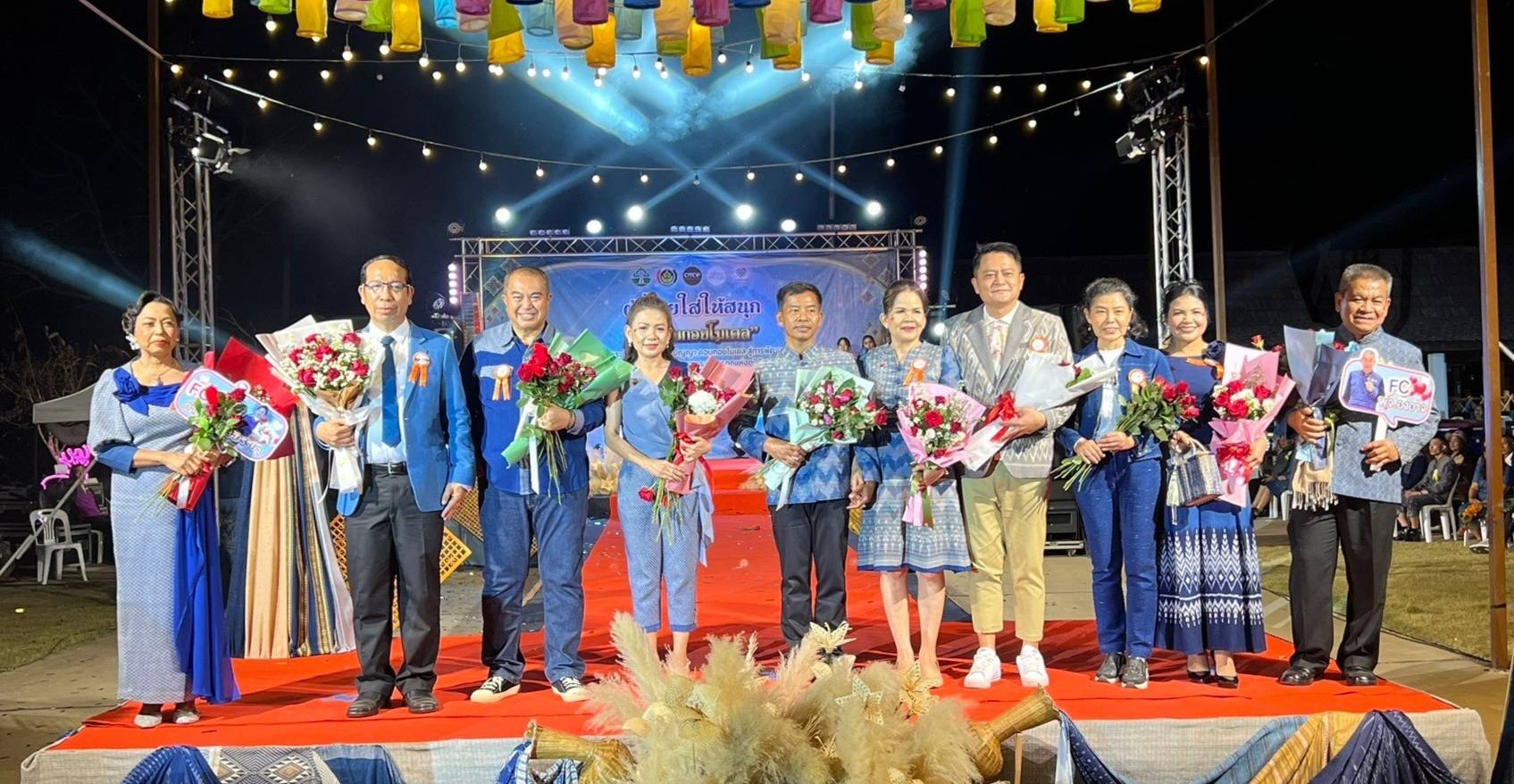 📢จังหวัดสกลนคร:จัดกิจกรรมการทดสอบตลาด และเผยแพร่การยกระดับมรดกแห่งภูมิปัญญา ดอนกอยโมเดล ภายใต้งาน “ผ้าไทย ใส่ให้สนุก”