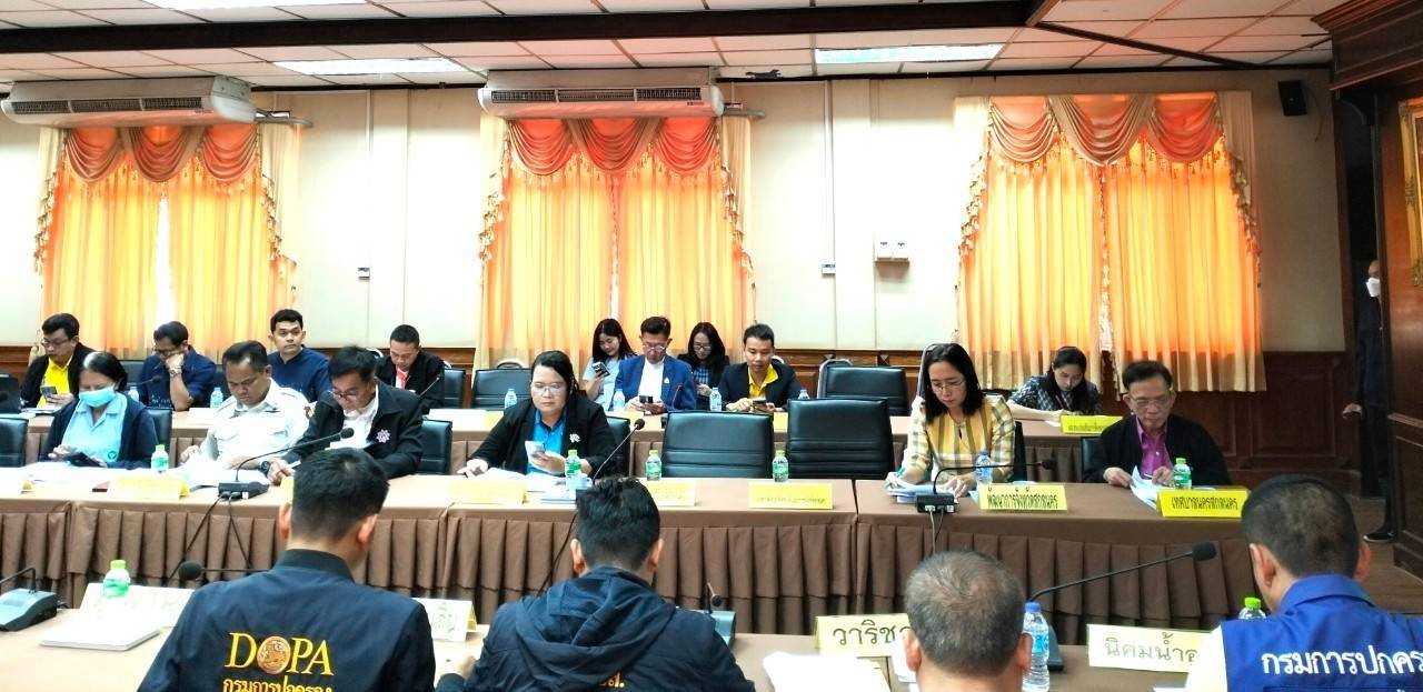 📢พช.สกลนคร : ร่วมประชุมคณะทํางานเฝ้าระวังปัญหายาเสพติดระดับพื้นที่จังหวัดสกลนคร (การประชุมโต๊ะข่าว) ครั้งที่ ๕ ประจําปีงบประมาณ พ.ศ.๒๕๖๘