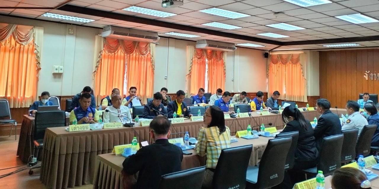 📢พช.สกลนคร : ร่วมประชุมคณะทํางานเฝ้าระวังปัญหายาเสพติดระดับพื้นที่จังหวัดสกลนคร (การประชุมโต๊ะข่าว) ครั้งที่ ๕ ประจําปีงบประมาณ พ.ศ.๒๕๖๘