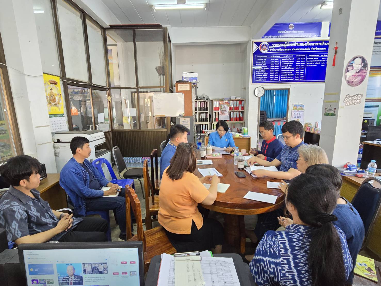 📢พช.สกลนคร ลงพื้นที่ติดตามสนับสนุนการบริหารการจัดเก็บข้อมูลความจำเป็นพื้นฐาน (จปฐ.) ปี 2568 พร้อมให้กำลังใจทีมพัฒนาชุมชนอำเภอและอาสาสมัครจัดเก็บฯ