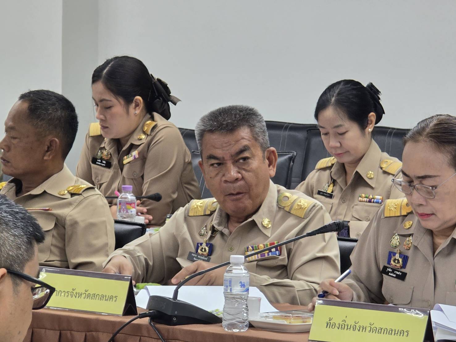 📢พช.สกลนคร : ร่วมประชุมหัวหน้าส่วนราชการสังกัดกระทรวงมหาดไทยและนายอำเภอ จังหวัดสกลนคร ครั้งที่ 2/2568