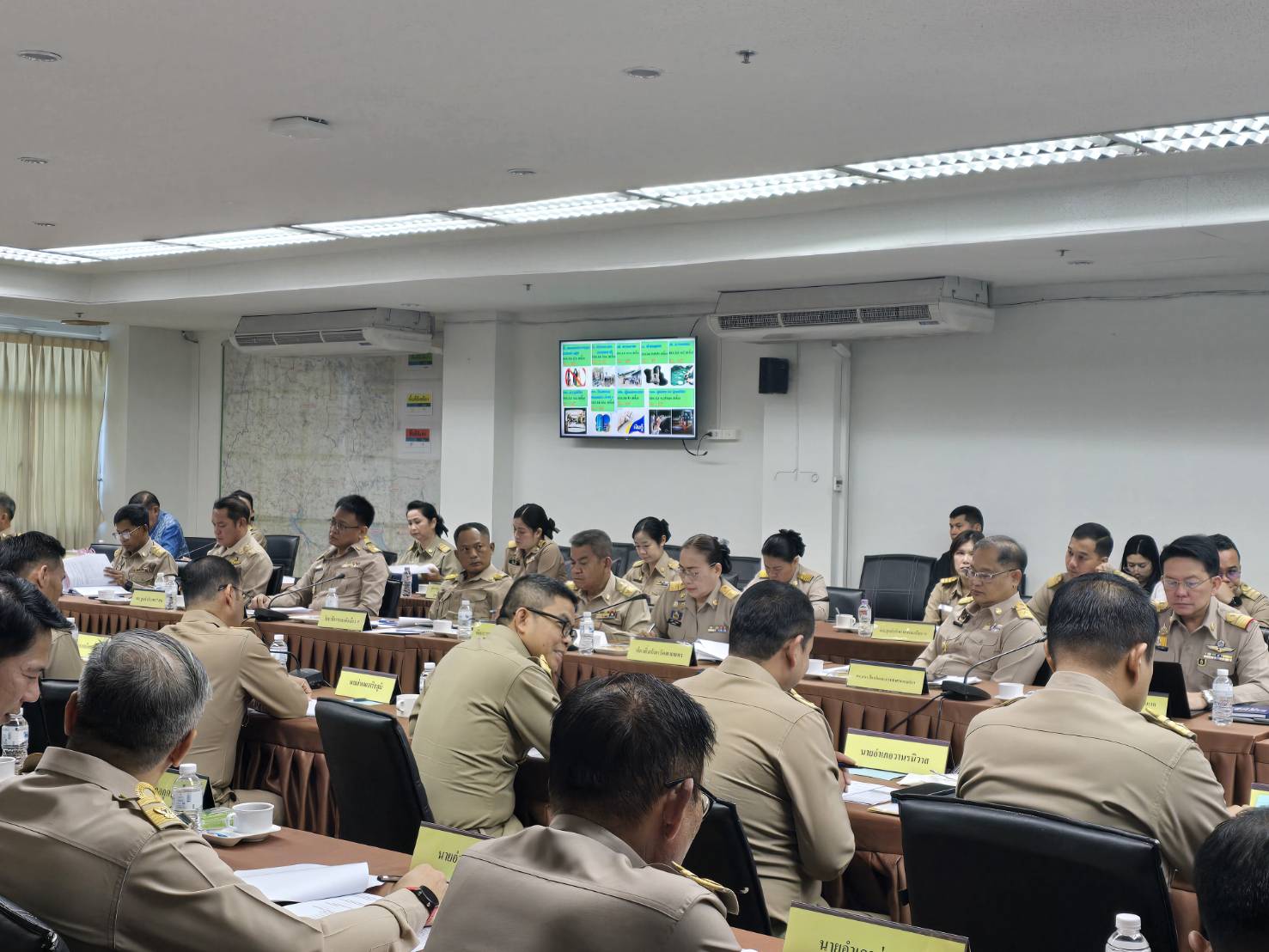 📢พช.สกลนคร : ร่วมประชุมหัวหน้าส่วนราชการสังกัดกระทรวงมหาดไทยและนายอำเภอ จังหวัดสกลนคร ครั้งที่ 2/2568