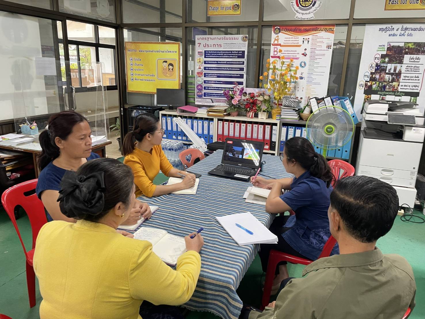พช.สกลนคร : ร่วมประชุมกรมการพัฒนาชุมชน ครั้งที่ 2/2568 ผ่านระบบวีดีทัศน์ทางไกล (Video Conference)