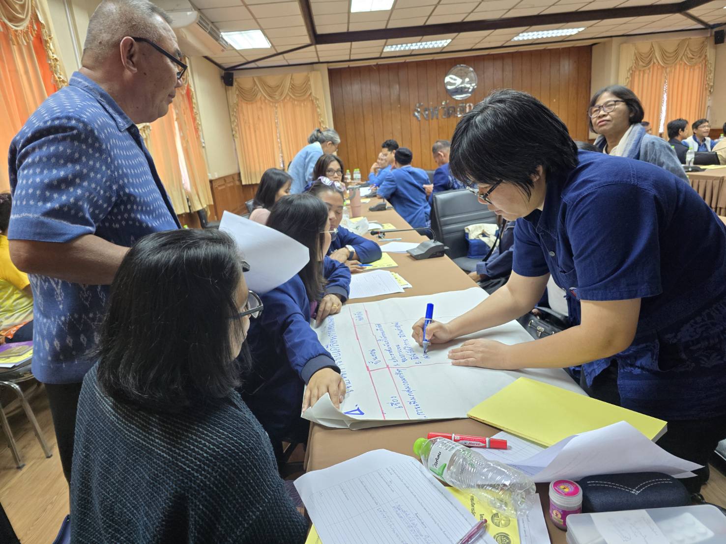 📢พช.สกลนคร : จัดประชุมเชิงปฏิบัติการเพื่อเสริมศักยภาพการขับเคลื่อนการออมและการพัฒนาทักษะทางการเงิน (Financial Literacy)