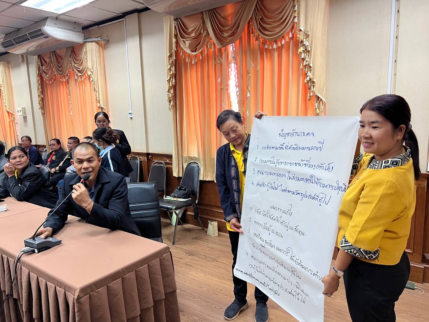 📢พช.สกลนคร : เพิ่มศักยภาพคณะกรรมการงานทุนชุมชนขับเคลื่อนเศรษฐกิจฐานราก และการเข้าถึงแหล่งทุนของประชาชนในชุมชน