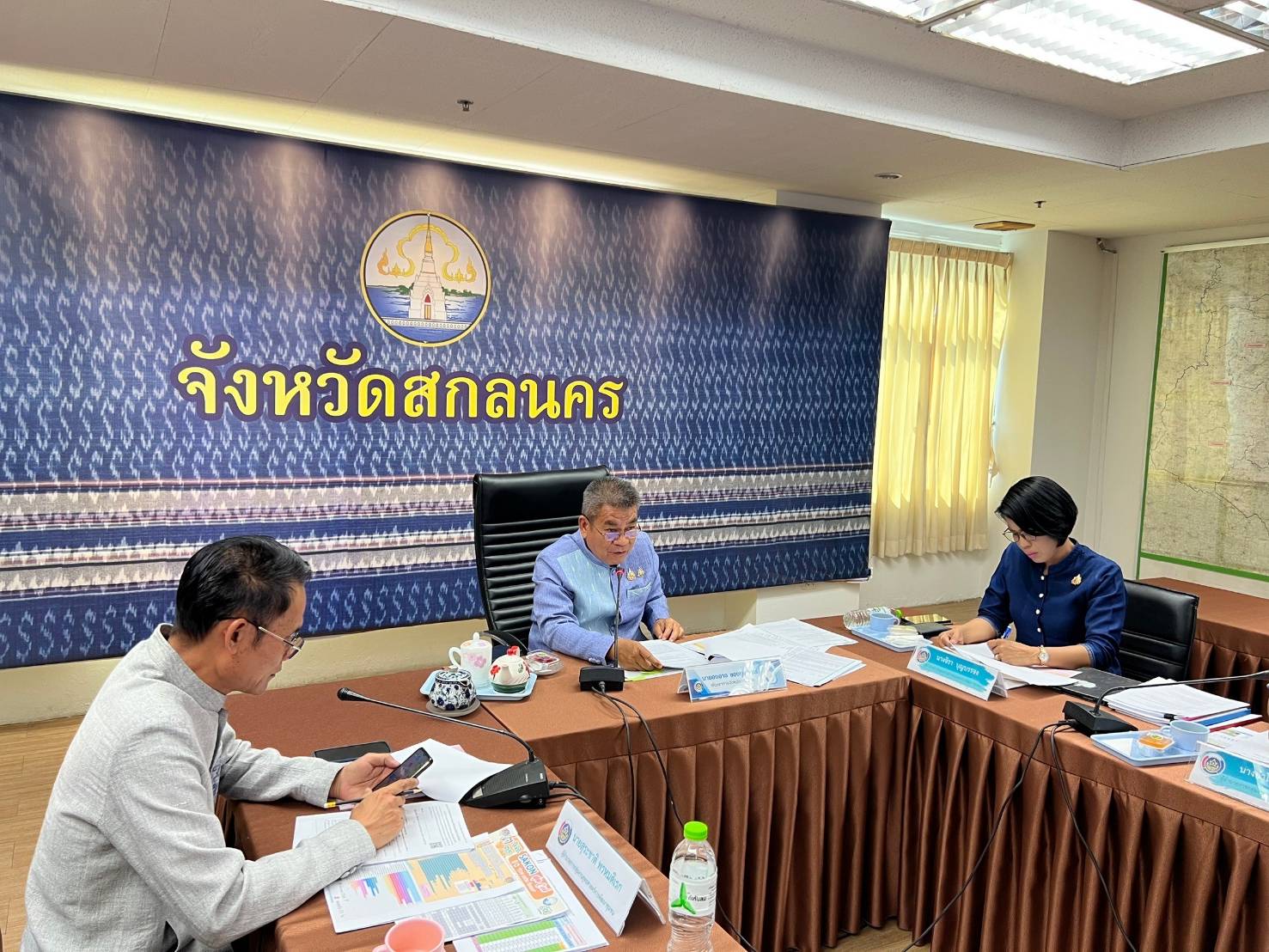 📢พช.สกลนคร : จัดประชุมผู้บริหารและนักวิชาการสำนักงานพัฒนาชุมชนจังหวัดสกลนคร ครั้งที่ 3/2568