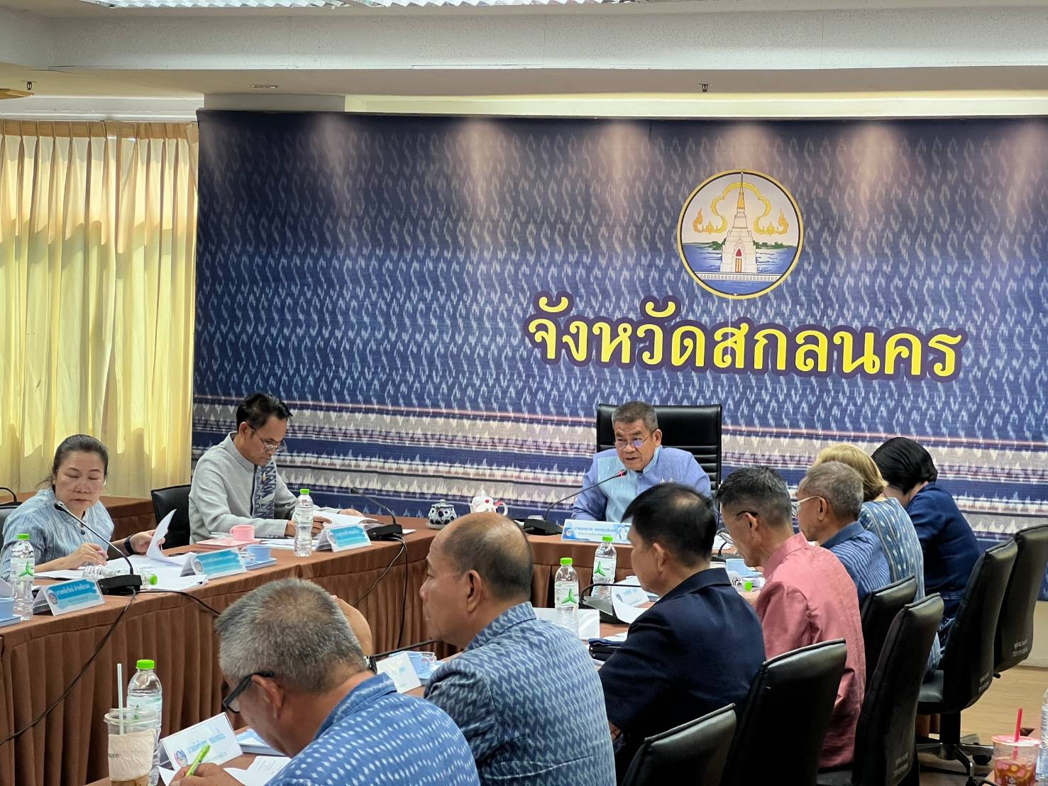 📢พช.สกลนคร : จัดประชุมผู้บริหารและนักวิชาการสำนักงานพัฒนาชุมชนจังหวัดสกลนคร ครั้งที่ 3/2568