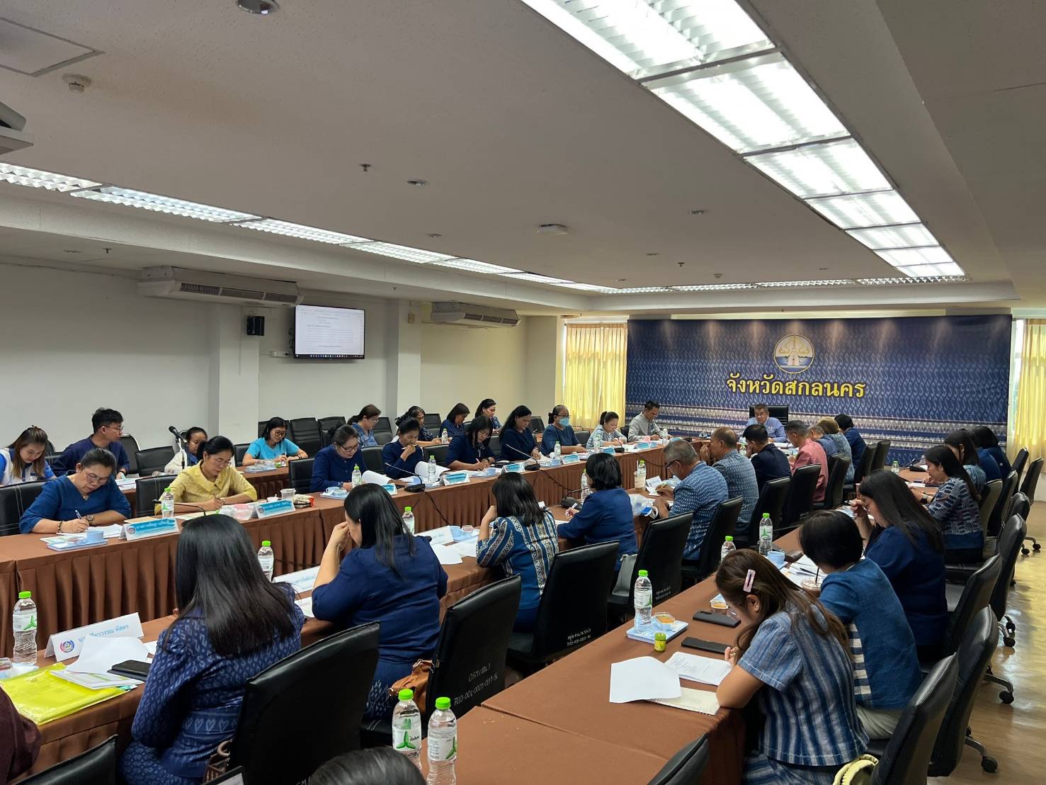📢พช.สกลนคร : จัดประชุมผู้บริหารและนักวิชาการสำนักงานพัฒนาชุมชนจังหวัดสกลนคร ครั้งที่ 3/2568