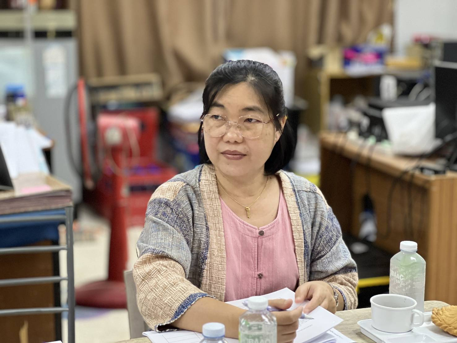 📢พช.สกลนคร : ลงพื้นที่ติดตามสนับสนุนการดำเนินงานของคณะกรรมการเครือข่าย กลุ่มอาชีพ และผู้ผลิต ผู้ประกอบการ หนึ่งตำบล หนึ่งผลิตภัณฑ์ ตามโครงการพัฒนาศักยภาพเครือข่ายกลุ่มอาชีพ และผู้ผลิต ผู้ประกอบการ หนึ่งตำบล หนึ่งผลิตภัณฑ์ ระดับจังหวัด และการดำเนินงานโครงการศูนย์จัดการกองทุนชุมชน
