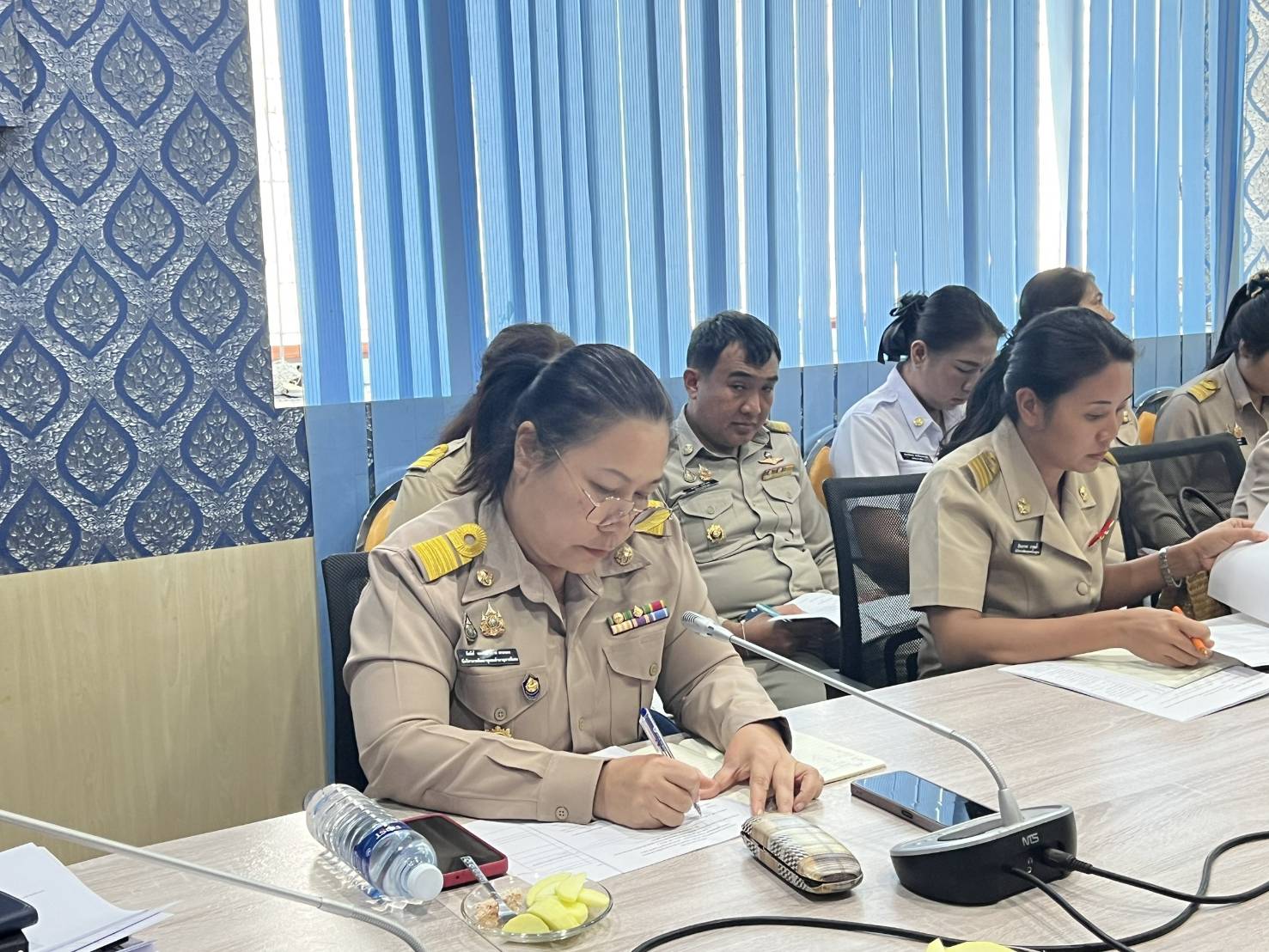 🏘พช.สกลนคร : ประชุมเตรียมความพร้อมจัดพิธีทอดผ้าป่าสมทบกองทุนพัฒนาเด็กชนบท ในพระราชูปถัมภ์สมเด็จพระเทพรัตนราชสุดา ฯ สยามบรมราชกุมารี วันอังคารที่ 1 เมษายน 2568 ณ วัดพระธาตุเชิงชุมวรวิหาร อำเภอเมืองสกลนคร จังหวัดสกลนคร