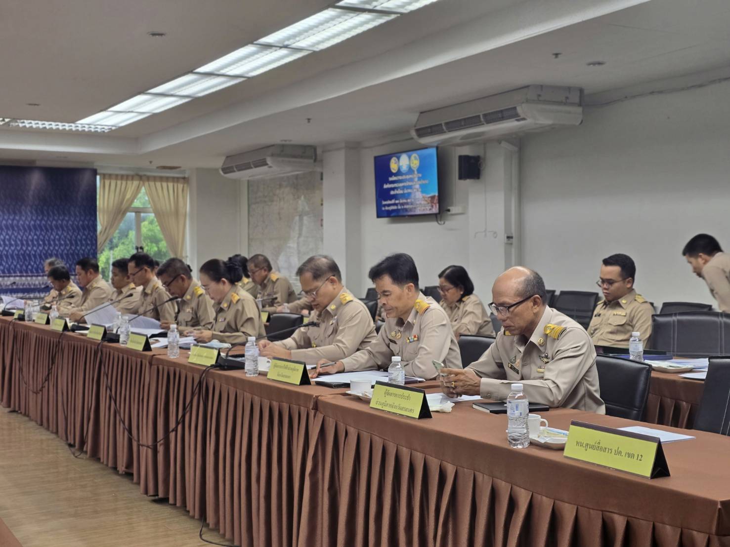 📢 จังหวัดสกลนคร : ประชุมหัวหน้าส่วนราชการสังกัดกระทรวงมหาดไทยและนายอำเภอ จังหวัดสกลนคร ครั้งที่ 3/2568