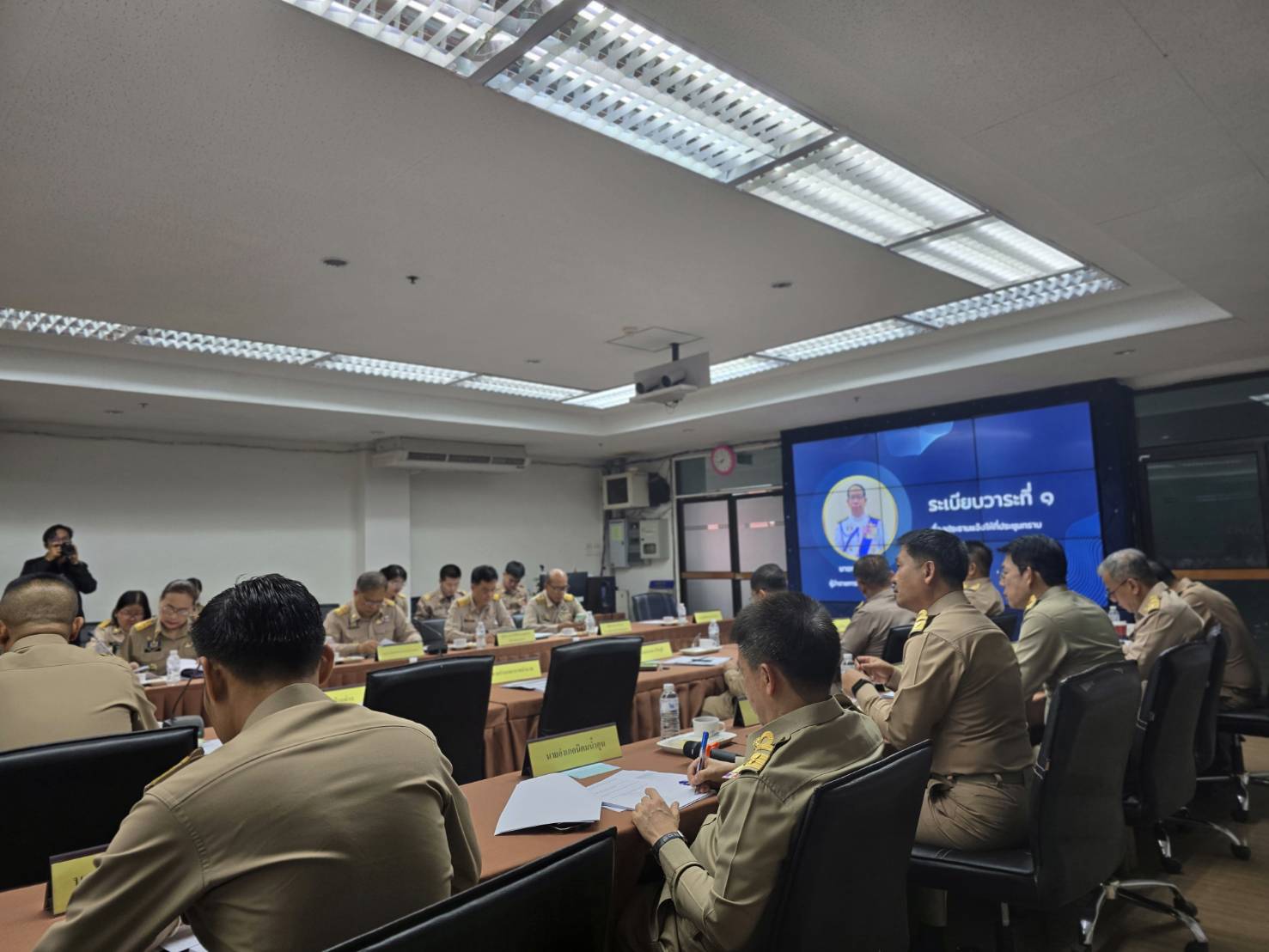 📢 จังหวัดสกลนคร : ประชุมหัวหน้าส่วนราชการสังกัดกระทรวงมหาดไทยและนายอำเภอ จังหวัดสกลนคร ครั้งที่ 3/2568