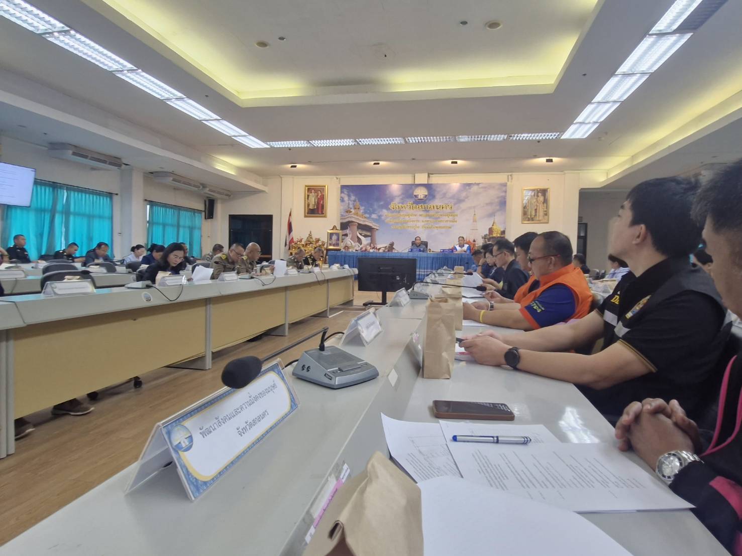🎯จังหวัดสกลนคร : เตรียมการรับเสด็จฯ สมเด็จพระกนิษฐาธิราชเจ้า กรมสมเด็จพระเทพรัตนราชสุดาฯ สยามบรมราชกุมารีสกลนคร