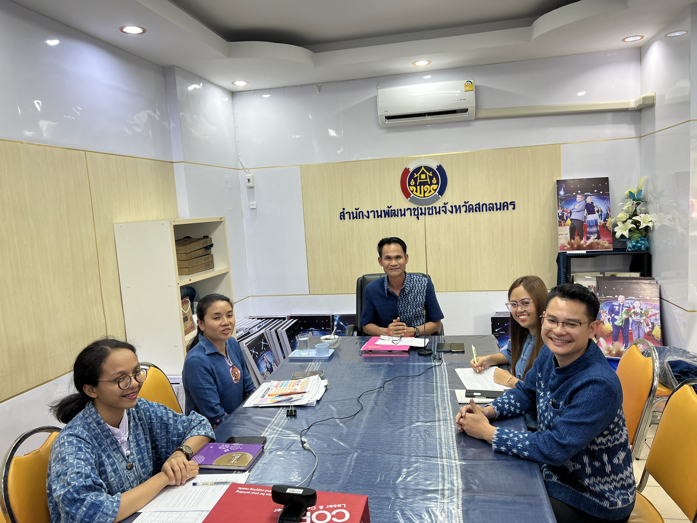 📢พช.สกลนคร ประชุมติดตามความก้าวหน้าการขับเคลื่อนโครงการริเริ่มสร้างสรรค์