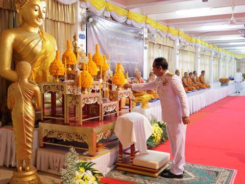 📢จังหวัดสกลนคร จัดพิธีสวดพระพุทธมนต์ ทำบุญตักบาตร ถวายพระราชกุศล เนื่องในวันที่ระลึกคล้ายวันสวรรคตสมเด็จพระนเรศวรมหาราช ประจำปี 2568