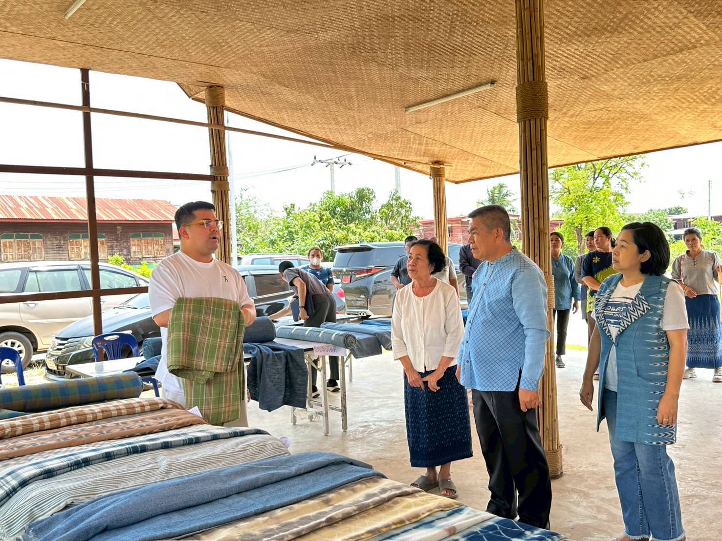📰พช.สกลนคร ต้อนรับที่ปรึกษาโครงการผ้าไทยใส่ให้สนุก