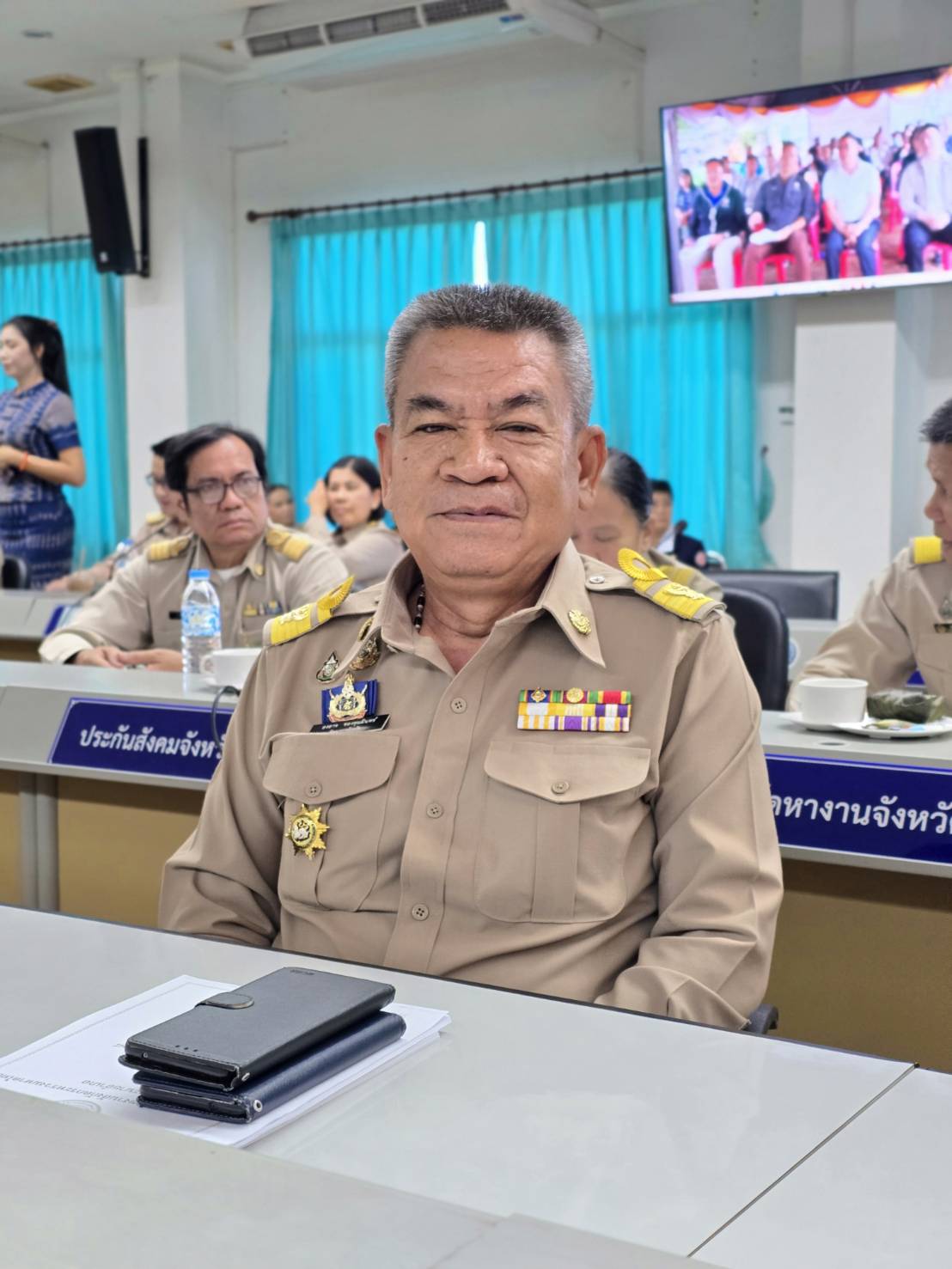 🌈จังหวัดสกลนครจัดประชุมคณะกรมการจังหวัดและหัวหน้าส่วนราชการประจำจังหวัดสกลนคร ประจำเดือนเมษายน 2568