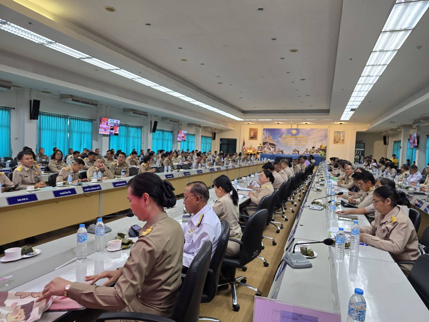 🌈จังหวัดสกลนครจัดประชุมคณะกรมการจังหวัดและหัวหน้าส่วนราชการประจำจังหวัดสกลนคร ประจำเดือนเมษายน 2568