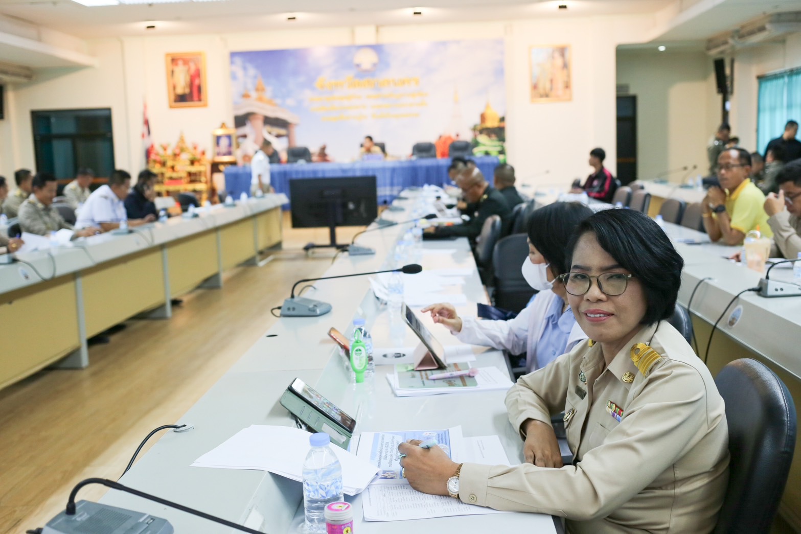 จังหวัดสกลนคร : ประชุมคณะกรรมการศูนย์อำนวยการป้องกันและปราบปรามยาเสพติดจังหวัดสกลนคร