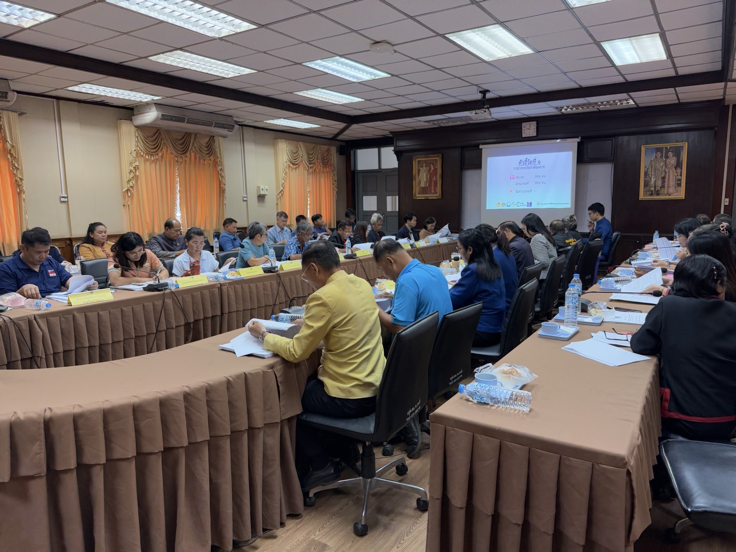 จังหวัดสกลนคร: นำเสนอผลการจัดเก็บและรับรองคุณภาพข้อมูลความจำเป็นพื้นฐาน (จปฐ.) และข้อมูลพื้นฐานระดับหมู่บ้าน (กชช 2 ค) ประจำปี 2568