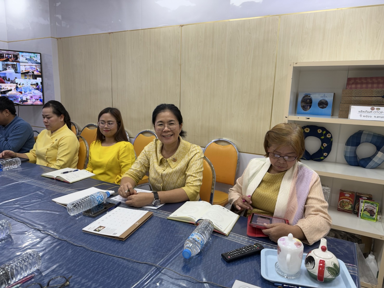 พช.สกลนคร : ร่วมประชุมกรมการพัฒนาชุมชน ครั้งที่ 5/2568 ผ่านระบบ video conference