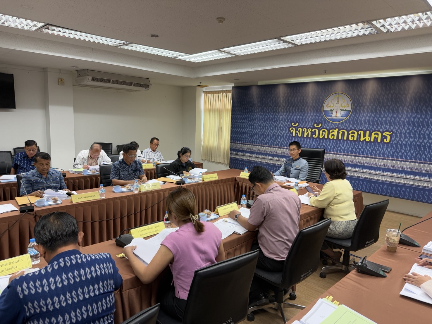 พช.สกลนคร : ร่วมประชุมคณะกรรมการพนักงานส่วนตำบลจังหวัดสกลนคร (ก.อบต.จังหวัดสกลนคร) ครั้งที่ 5/2568