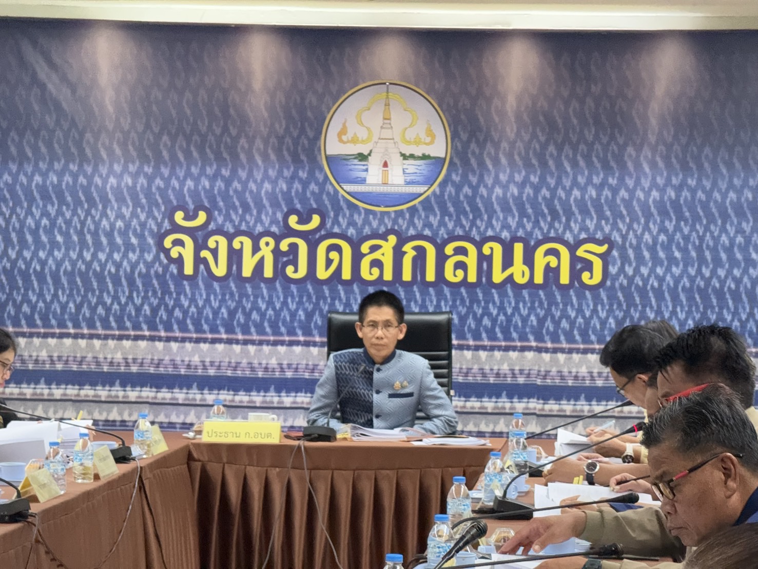 พช.สกลนคร : ร่วมประชุมคณะกรรมการพนักงานส่วนตำบลจังหวัดสกลนคร (ก.อบต.จังหวัดสกลนคร) ครั้งที่ 5/2568